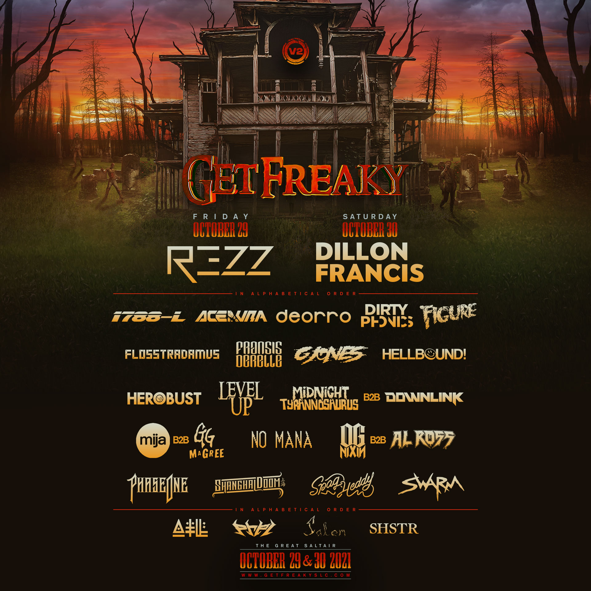 REZZ, Dillon Francis, More To Headline Get Freaky 2021 • Volume