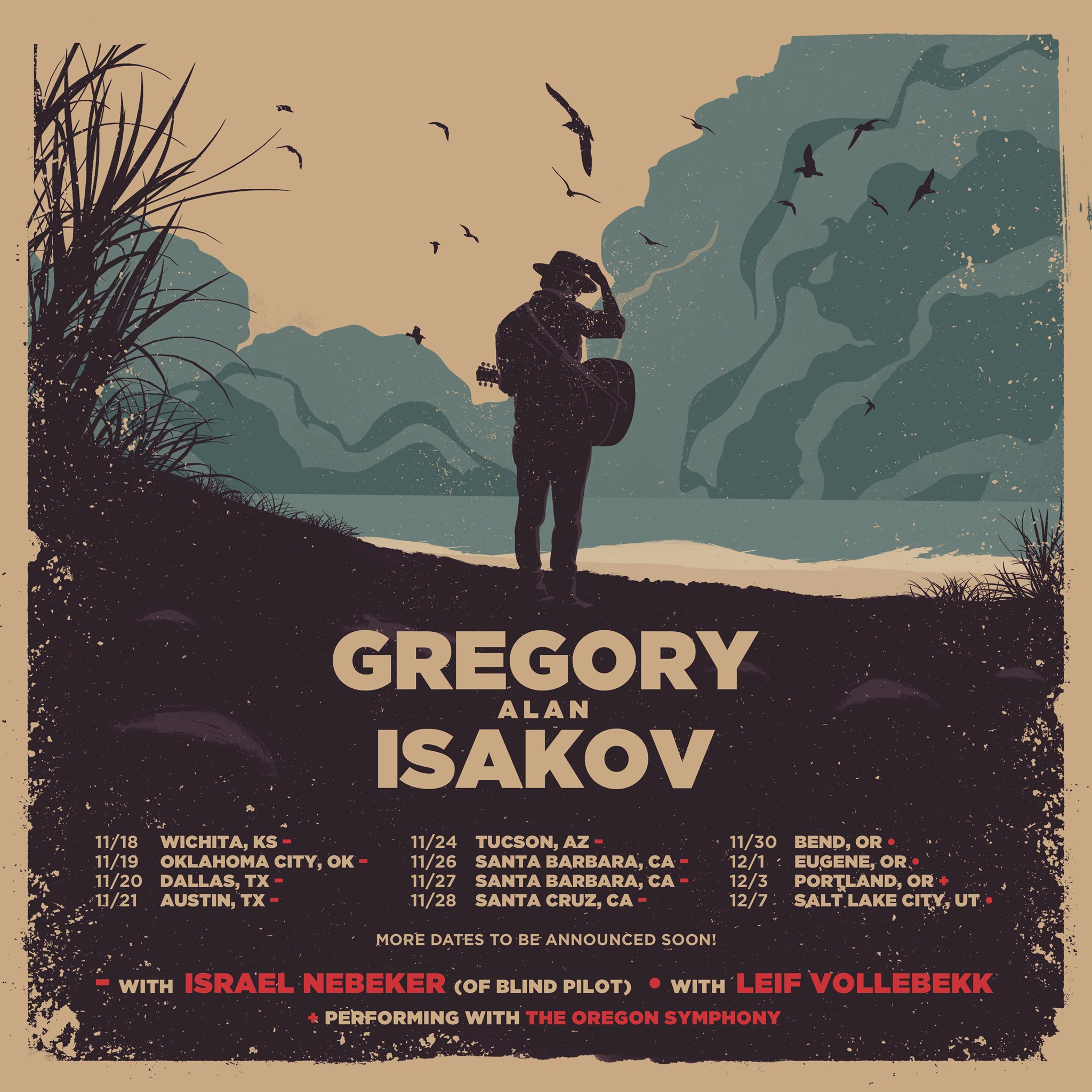 Gregory Alan Isakov Announces Fall & Winter Tour Dates • Volume