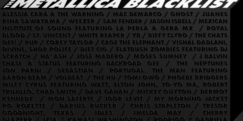 metallica, metallica blacklist, the metallica blacklist, metallica new album, metallica cover album, metallica covers, metallica tribute
