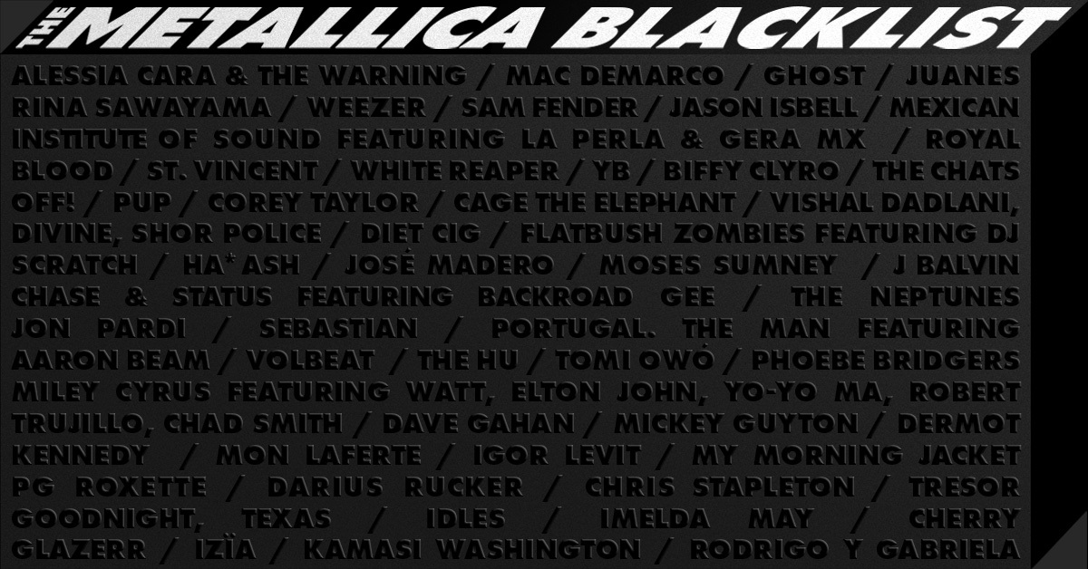 metallica, metallica blacklist, the metallica blacklist, metallica new album, metallica cover album, metallica covers, metallica tribute