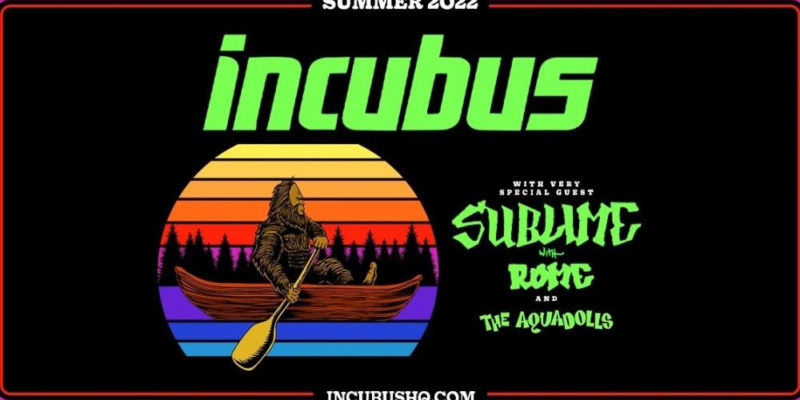 incubus, incubus tour, incubus 2022 tour, incubus summer tour, incubus summer 2022 tour, incubus slc, incubus salt lake city, incubus tickets