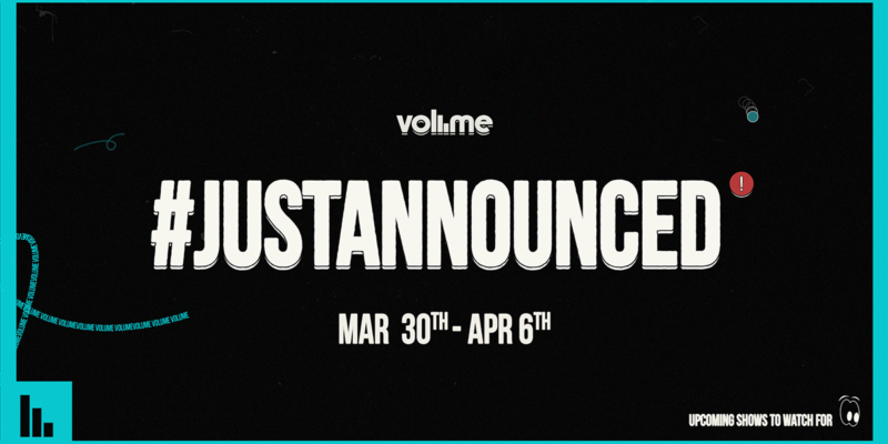 just announced, just announced april, slc concert guide, slc concert calendar