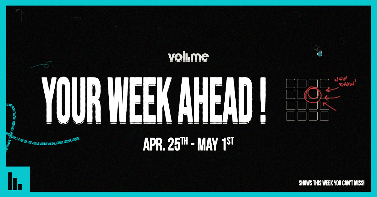 your week ahead, your week ahead april, your week ahead may, slc concert guide, slc concert calendar